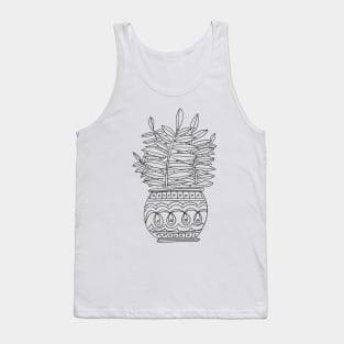 Potted Fern Tank Top